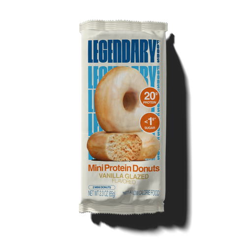 Vanilla Glazed Protein Donuts