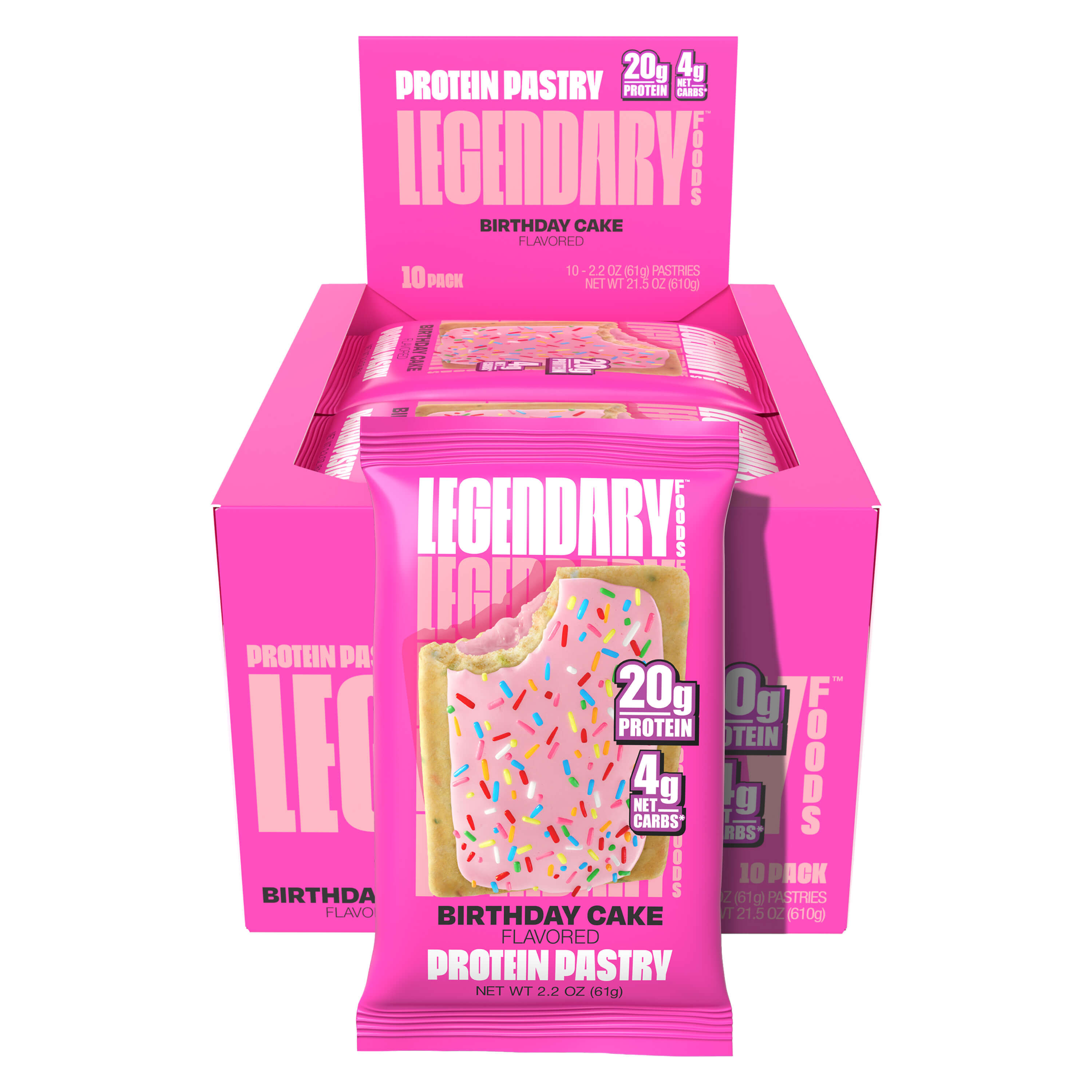 Birthday Cake pastry secondary