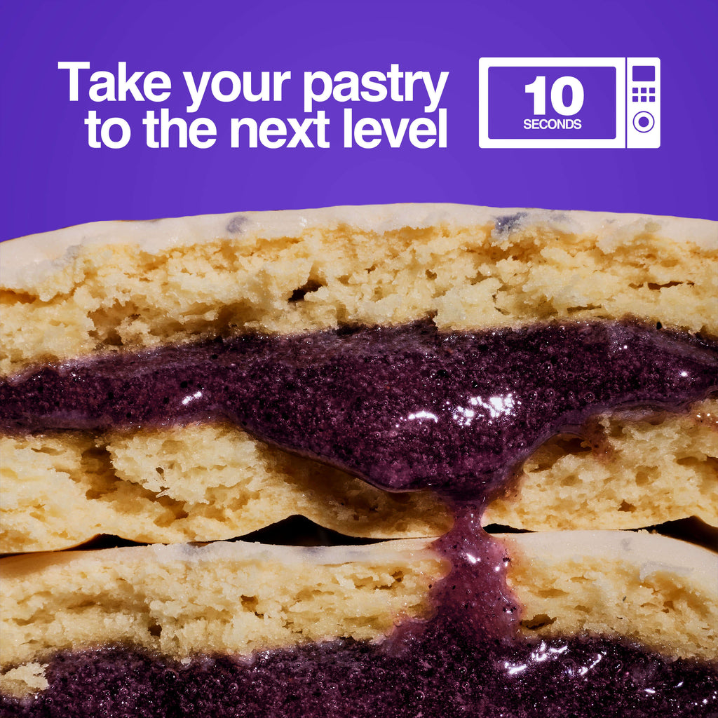 Warm Blueberry pastry