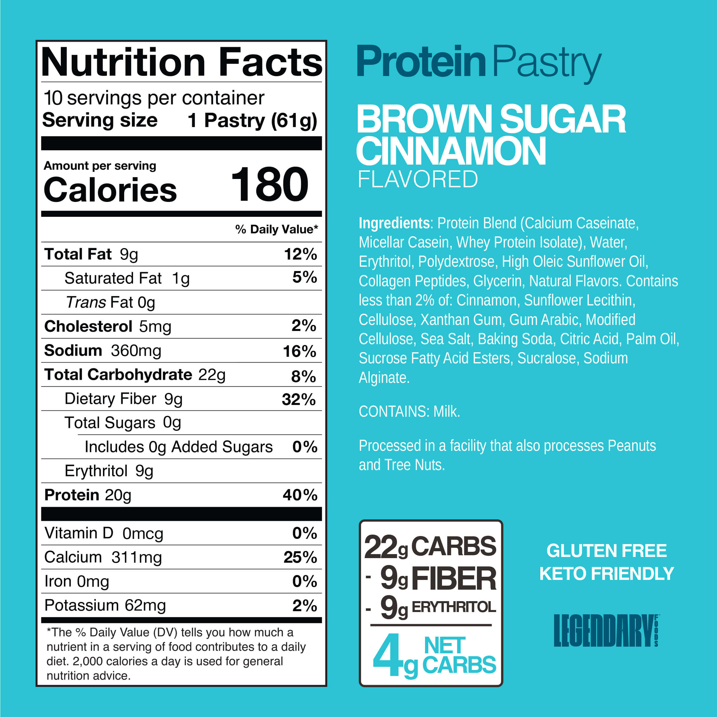 Brown Sugar Cinnamon nutrition facts