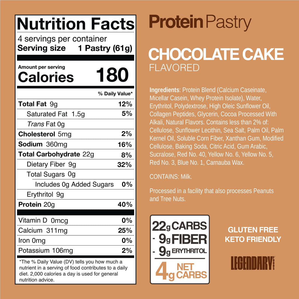 Chocolate Cake nutrition facts