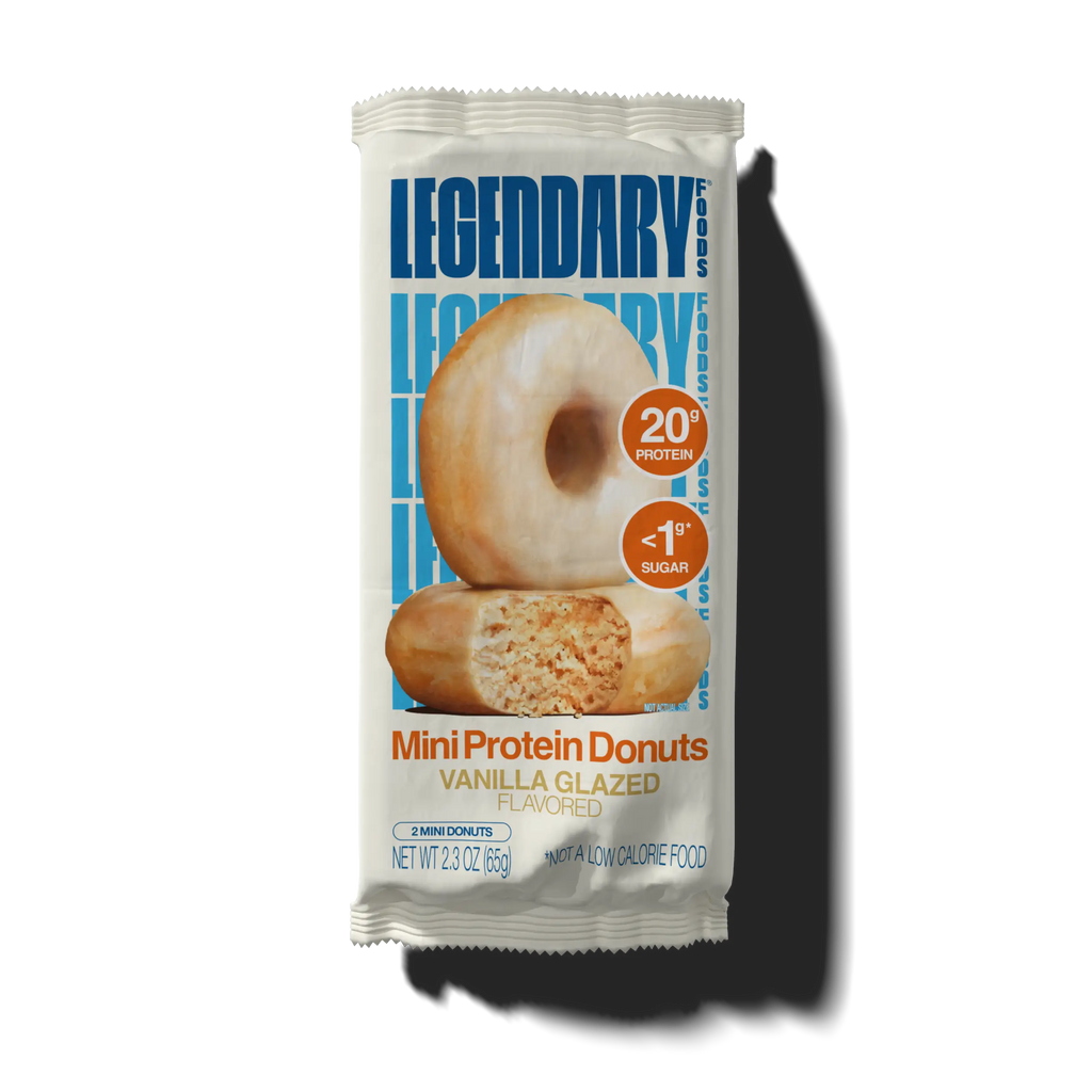 Vanilla Glazed Protein Donuts package