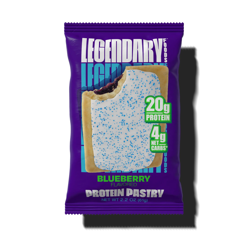 Blueberry Protein Pastry package