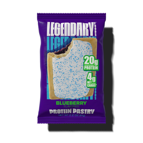 Blueberry Protein Pastry package