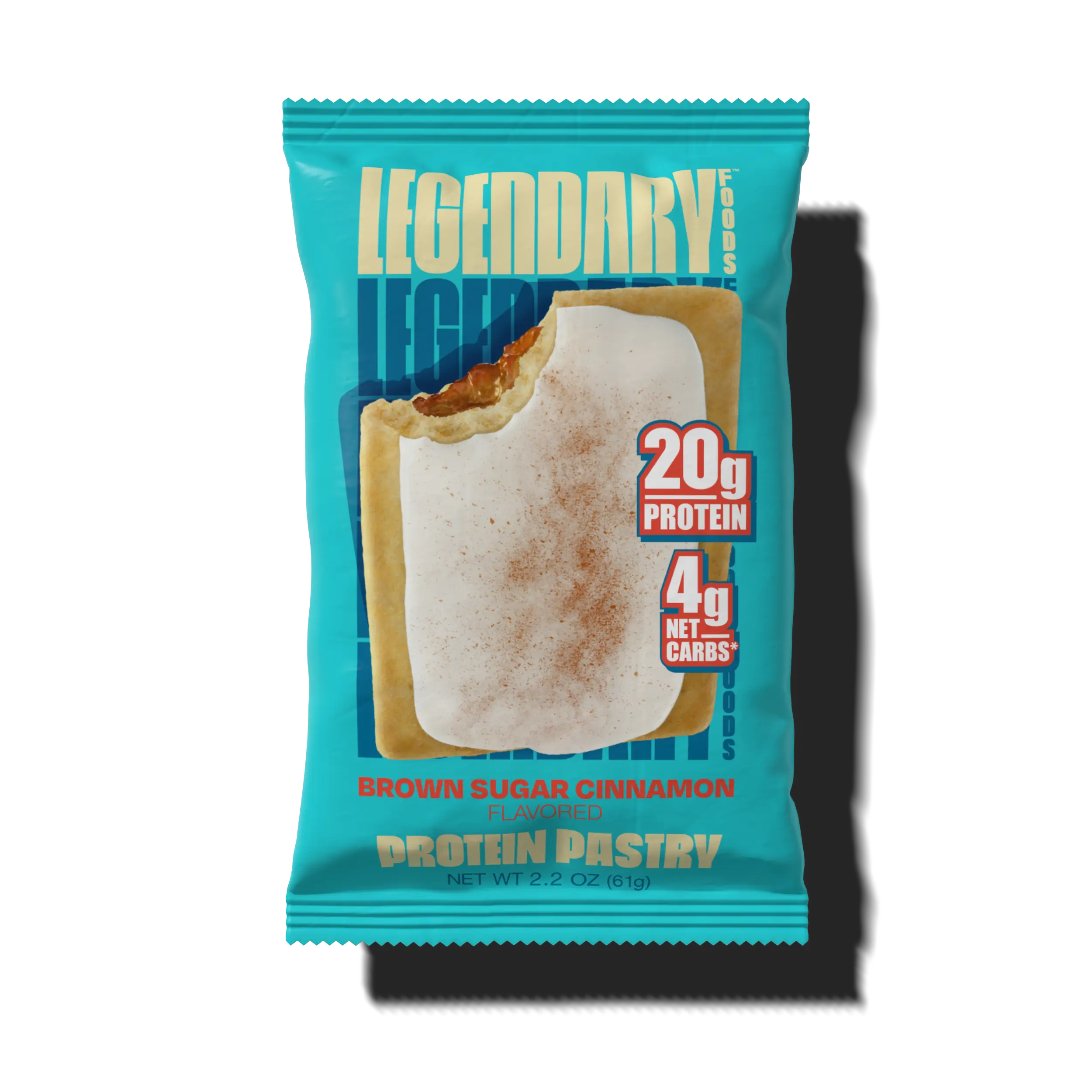 Brown Sugar Cinnamon Protein Pastry package