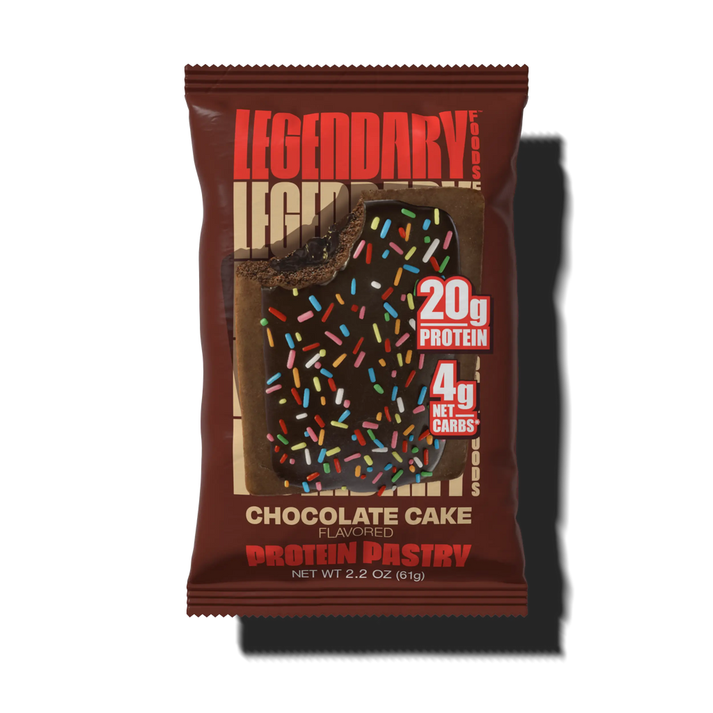 Chocolate Cake Protein Pastry package