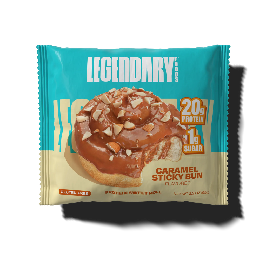 Caramel Sticky Bun Protein Sweet Roll package