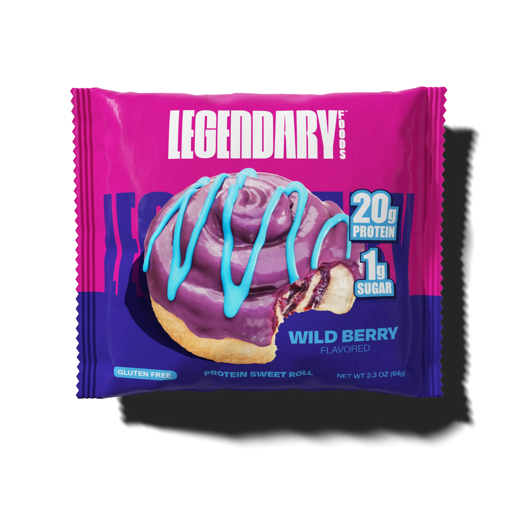 Wild Berry Protein Sweet Roll package