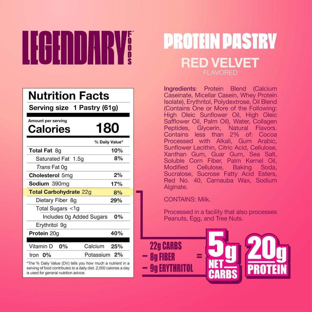 Red Velvet pastry detail
