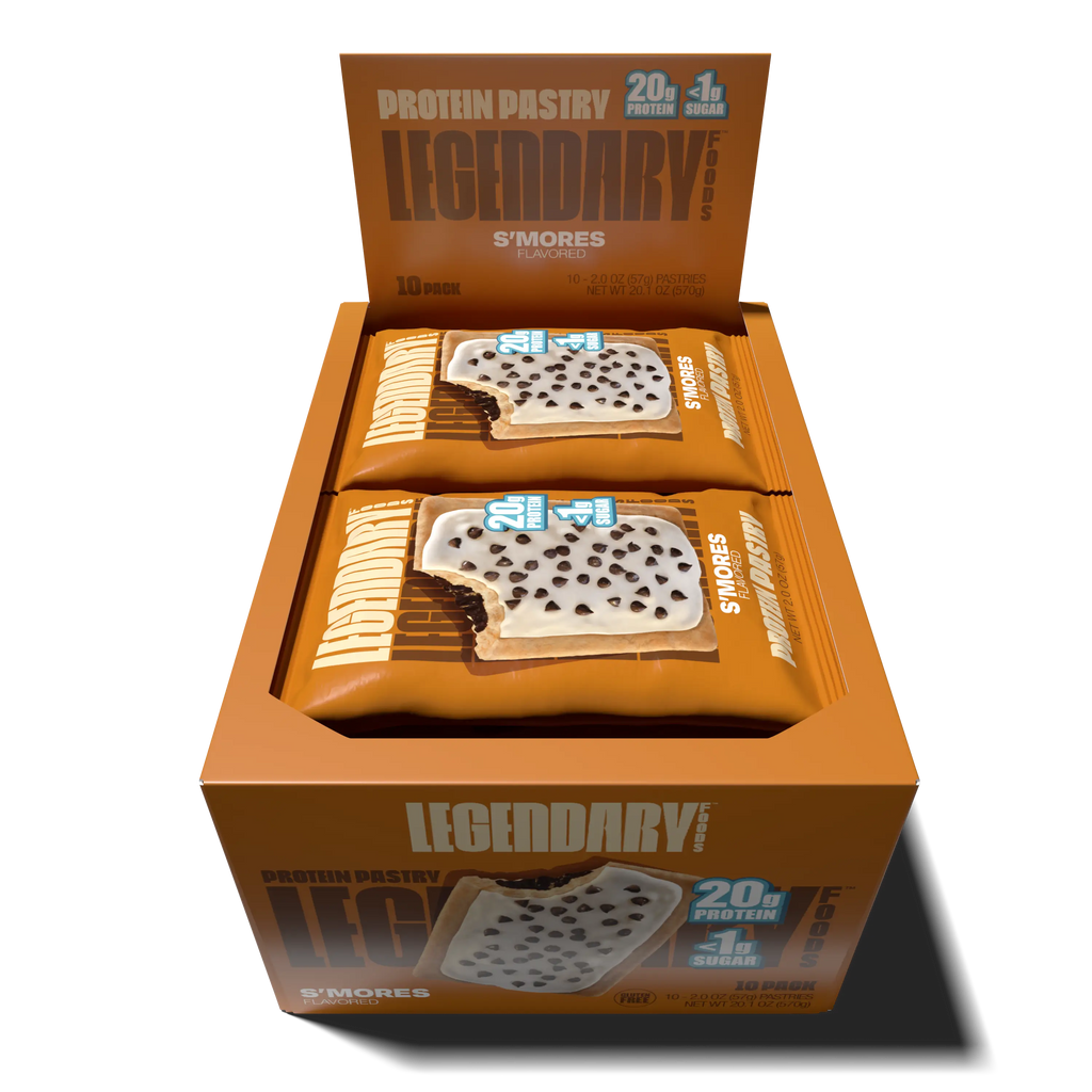 Open box of S'mores Protein Pastries