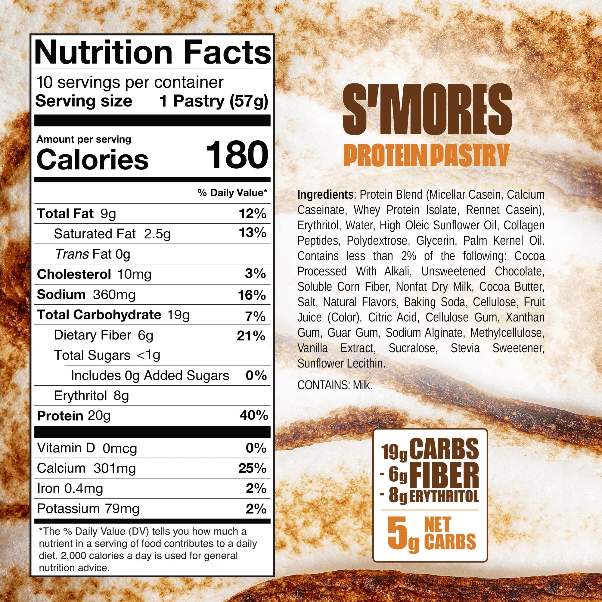 S'mores nutrition facts