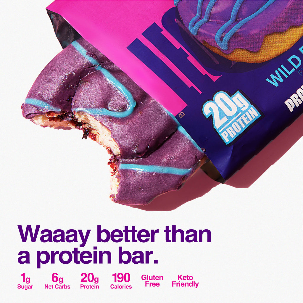 Wild Berry roll with icing