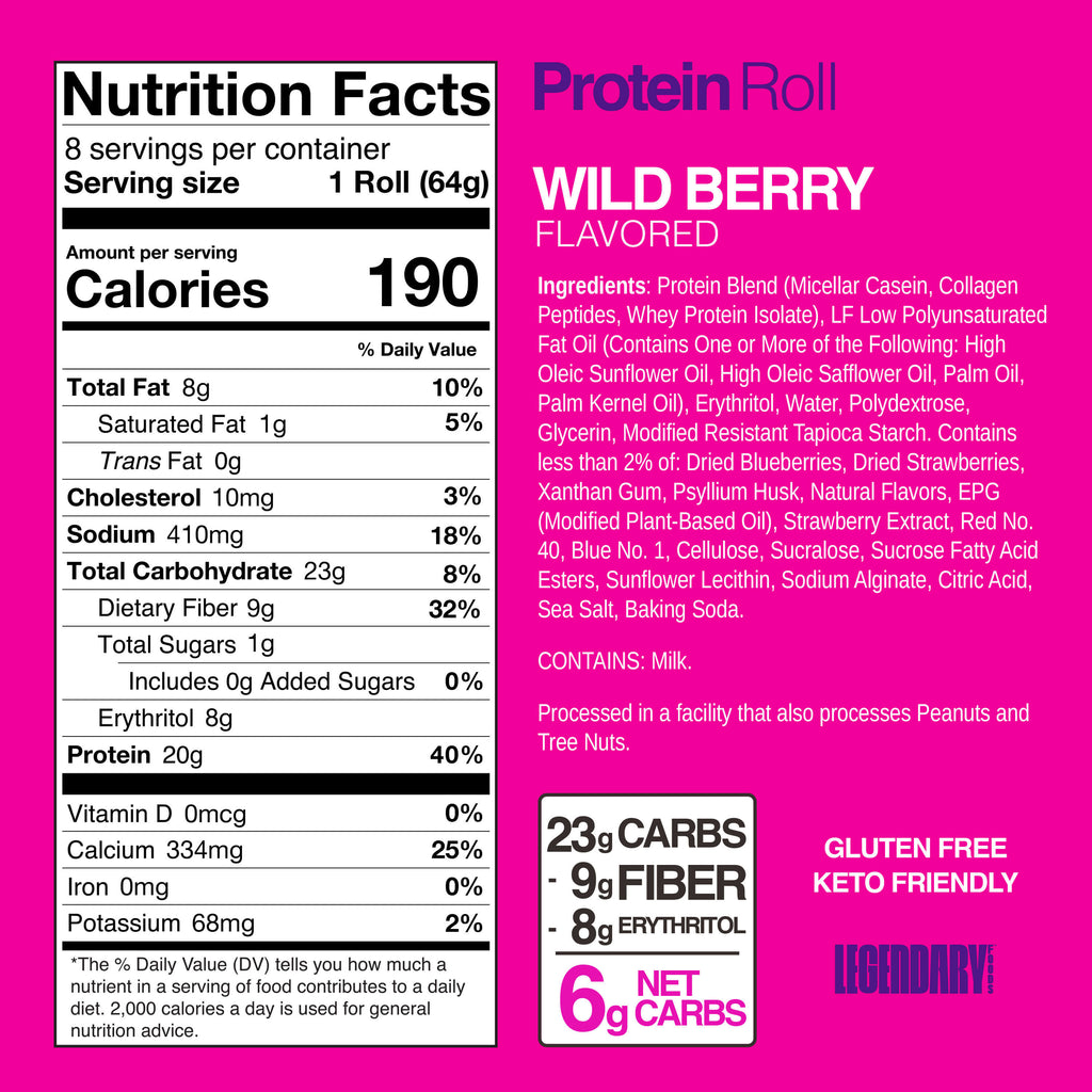 Wild Berry nutrition facts
